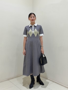 「NATURAL BEAUTY BASIC（ナチュラルビューティーベーシック）のアイテム」を使った、hirokaさん（レディース・157cm）の夏コーディネート