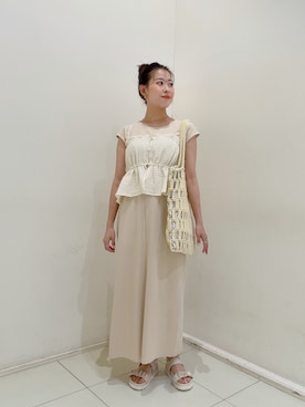 hirokaさん(レディース・157cm)の夏コーディネート