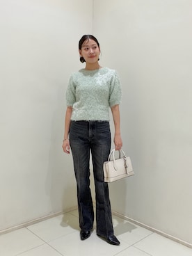 「NATURAL BEAUTY BASIC（ナチュラルビューティーベーシック）のアイテム」を使った、hirokaさん（レディース・157cm）の夏コーディネート