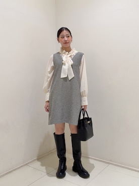 「NATURAL BEAUTY BASIC（ナチュラルビューティーベーシック）のアイテム」を使った、hirokaさん（レディース・157cm）の夏コーディネート
