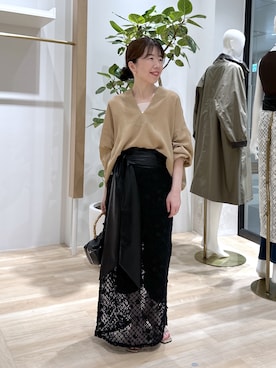 「PAPILLONNER（パピヨネ）のアイテム」を使った、sensuiさん（レディース・145cm）の夏コーディネート