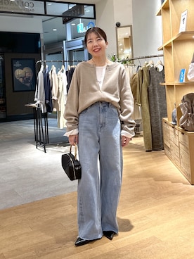 「PAPILLONNER（パピヨネ）のアイテム」を使った、sensuiさん（レディース・145cm）の秋コーディネート