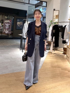 「PAPILLONNER（パピヨネ）のアイテム」を使った、sensuiさん（レディース・145cm）の秋コーディネート