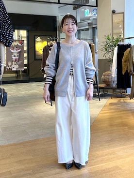「PAPILLONNER（パピヨネ）のアイテム」を使った、sensuiさん（レディース・145cm）の秋コーディネート