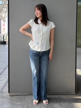 hazukinbbさん（レディース・165cm）の夏コーディネート