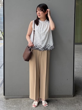 hazukinbbさん(レディース・165cm)の夏コーディネート