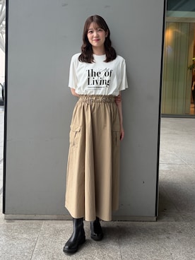 hazukinbbさん(レディース・165cm)の夏コーディネート