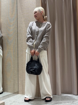 「Jena espace merveilleux（ジェナ　エスパスメルヴェイユ）のアイテム（Tシャツ/カットソー）」を使った、moe0826loveさん（レディース・152cm）の秋コーディネート