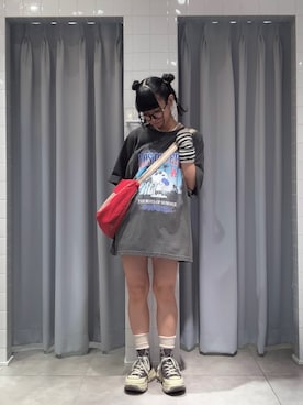 みっしーさん（レディース・152cm）の夏コーディネート