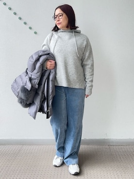 asaminさん(レディース・154cm)の冬コーディネート