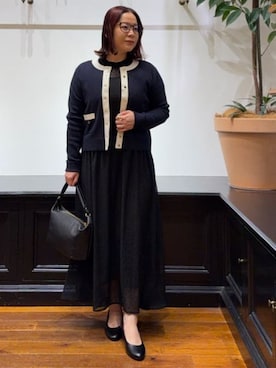 「MILOS（ミロス）のアイテム」を使った、asaminさん（レディース・154cm）の春コーディネート