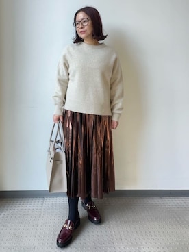 asaminさん(レディース・154cm)の冬コーディネート