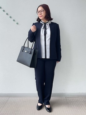 asaminさん(レディース・154cm)の冬コーディネート