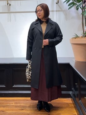 asaminさん(レディース・154cm)の冬コーディネート
