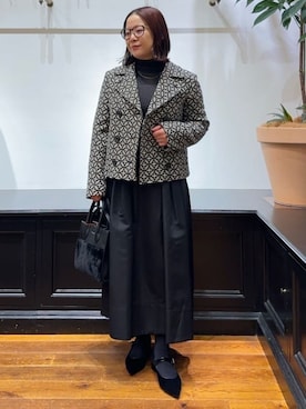 asaminさん(レディース・154cm)の冬コーディネート