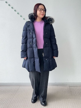 asaminさん(レディース・154cm)の冬コーディネート