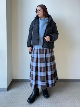asaminさん(レディース・154cm)の冬コーディネート