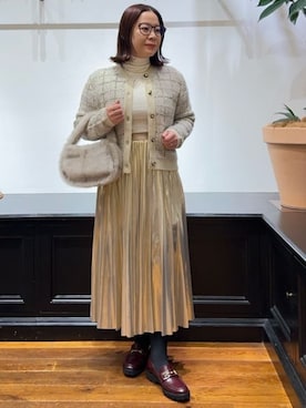 asaminさん(レディース・154cm)の冬コーディネート