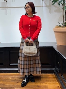 asaminさん（レディース・154cm）の冬コーディネート
