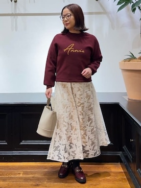 asaminさん（レディース・154cm）の冬コーディネート