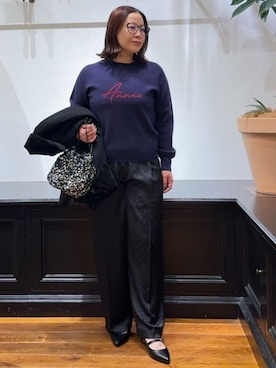 asaminさん(レディース・154cm)の冬コーディネート