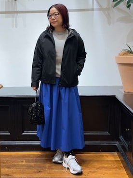 asaminさん（レディース・154cm）の冬コーディネート
