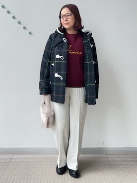 asaminさん(レディース・154cm)の冬コーディネート