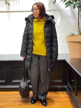 asaminさん(レディース・154cm)の冬コーディネート