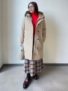 asaminさん(レディース・154cm)の冬コーディネート
