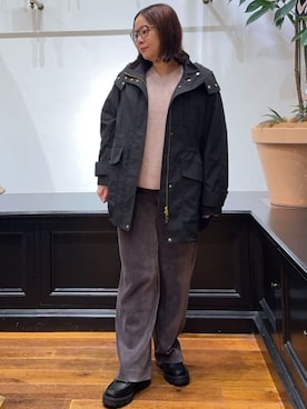 asaminさん(レディース・154cm)の冬コーディネート