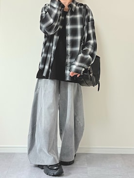 「cussil（クシル）のアイテム」を使った、あつさん（メンズ・154cm）の夏コーディネート