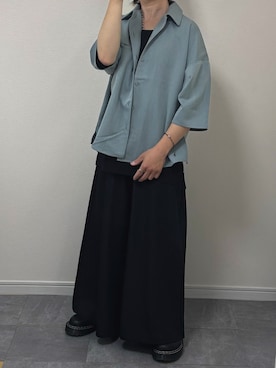 あつさん(メンズ・154cm)の夏コーディネート