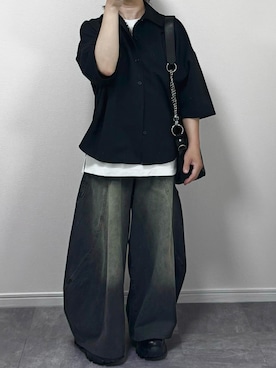あつさん(メンズ・154cm)の夏コーディネート