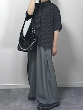 あつさん(メンズ・154cm)の夏コーディネート
