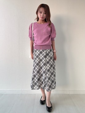「index（インデックス）のアイテム」を使った、えりさん（レディース・155cm）の春コーディネート