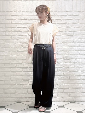えりさん（レディース・155cm）の夏コーディネート