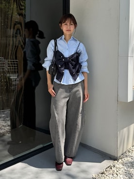 MIYABI BANJUさん(レディース・161cm)の秋コーディネート