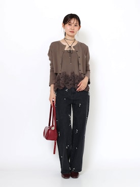 MIYABI BANJUさん(レディース・161cm)の秋コーディネート