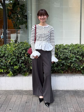 MIYABI BANJUさん(レディース・161cm)の秋コーディネート
