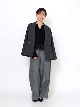 MIYABI BANJUさん（レディース・161cm）の秋コーディネート