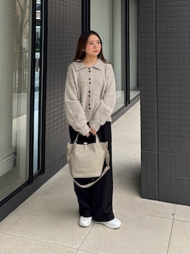 Rihoさん(レディース・152cm)の冬コーディネート