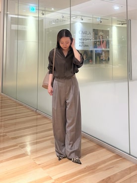 Rihoさん(レディース・152cm)の秋コーディネート