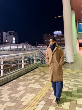 「Mackintosh（マッキントッシュ）のアイテム」を使った、shiminoriさん（メンズ・175cm）の冬コーディネート