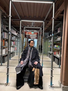 「NICENESS（ナイスネス）のアイテム」を使った、shiminoriさん（メンズ・175cm）の冬コーディネート