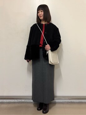 やまさん(レディース・160cm)の冬コーディネート