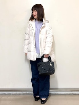 やまさん（レディース・160cm）の冬コーディネート