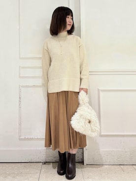 やまさん(レディース・160cm)の冬コーディネート