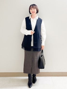 あかねさん(レディース・158cm)の秋コーディネート