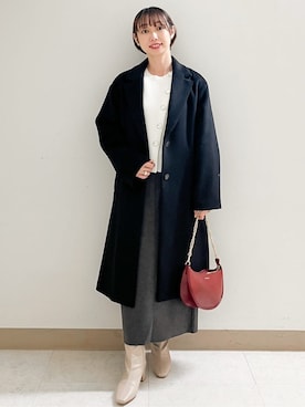 あかねさん（レディース・158cm）の冬コーディネート