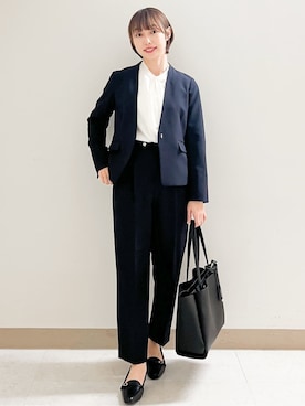 「index（インデックス）のアイテム（ジャケット/アウター）」を使った、あかねさん（レディース・158cm）の冬コーディネート